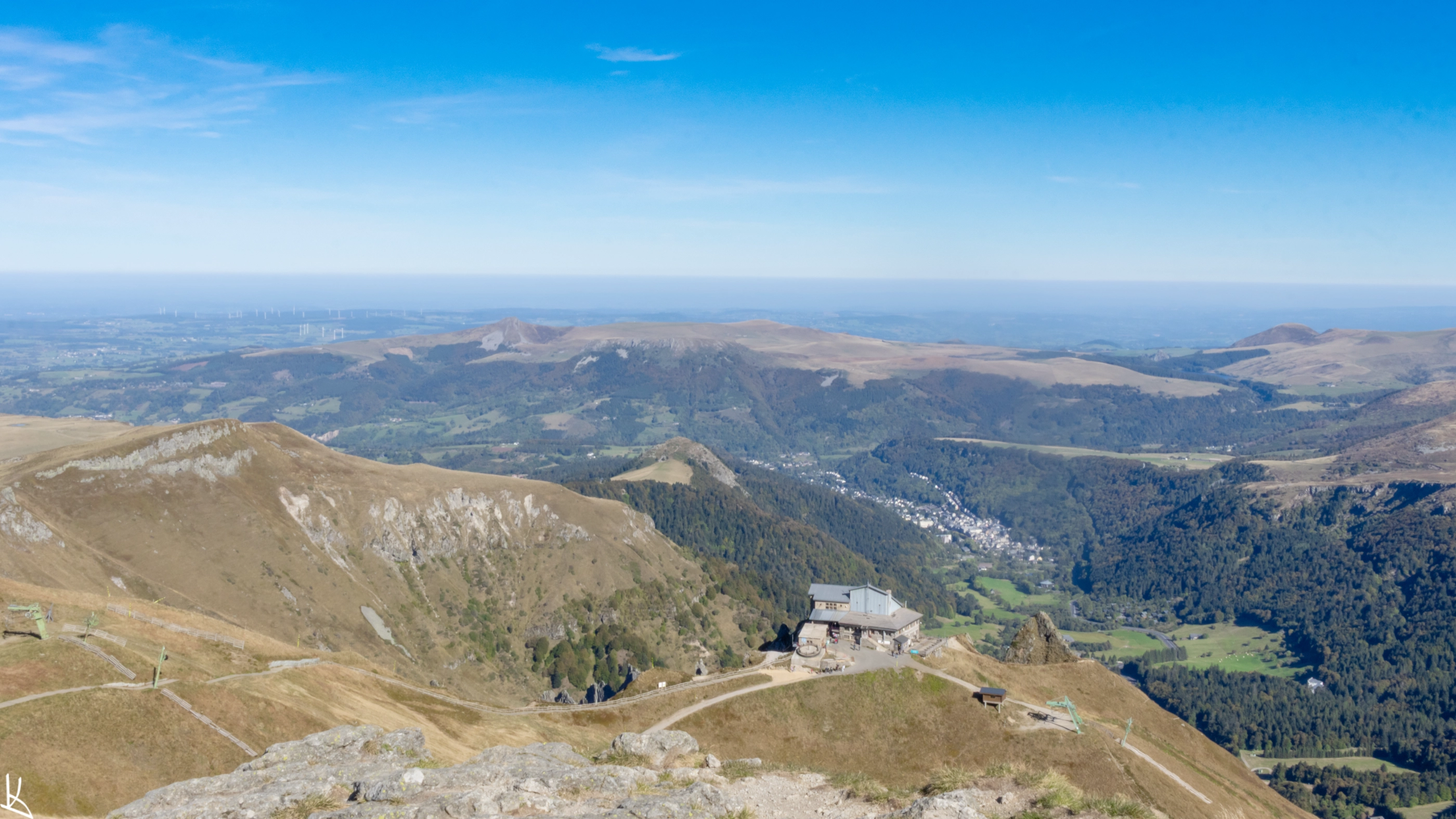 Au puy de Sancy, vers le Nord